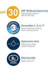 CeraVe AM Facial Moisturizing Lotion with SPF 30 – 89ml Newage Trendz