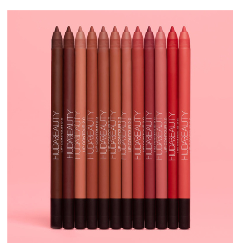 Huda Beauty Lip Contour Pencil – Video Star Bold Pink Matte Liner Newage Trendz