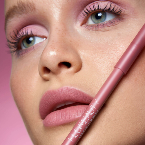 Huda Beauty Lip Contour Pencil – Video Star Bold Pink Matte Liner Newage Trendz