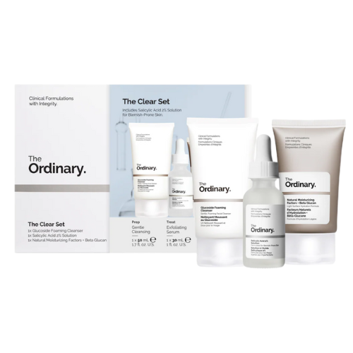 The Ordinary The Clear Set 3pcs Newage Trendz