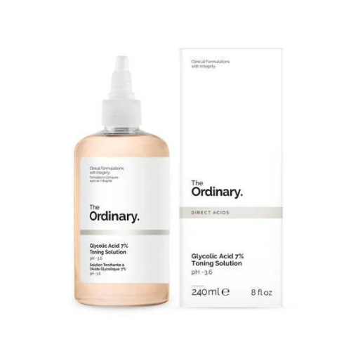 The Ordinary 7% Glycolic Acid Toning Solution – 240ml AHA Exfoliant Newage Trendz
