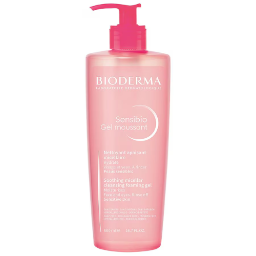Bioderma Sensibio Micellar Foaming Gel 500ml for Sensitive Skin Newage Trendz