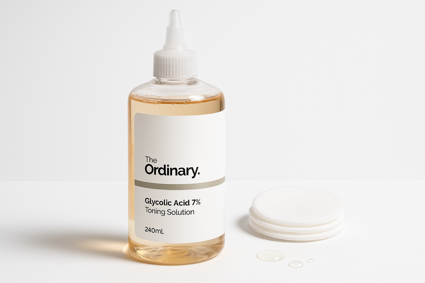 The Ordinary 7% Glycolic Acid Toning Solution – 240ml AHA Exfoliant