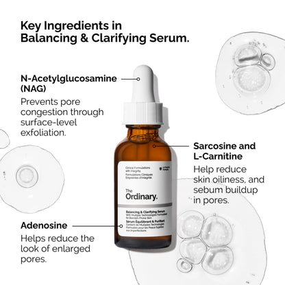 The Ordinary Balancing & Clarifying Serum – 30ml for Clear Skin Newage Trendz