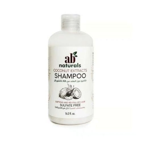 AB Naturals Coconut Hair Shampoo, 16.2 Oz