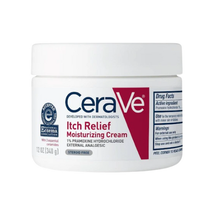 CeraVe Itch Relief Moisturizing Cream, 16 Oz