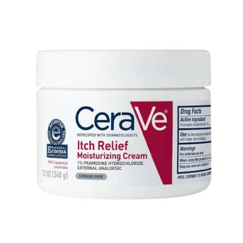 CeraVe Itch Relief Moisturizing Cream, 12 Oz