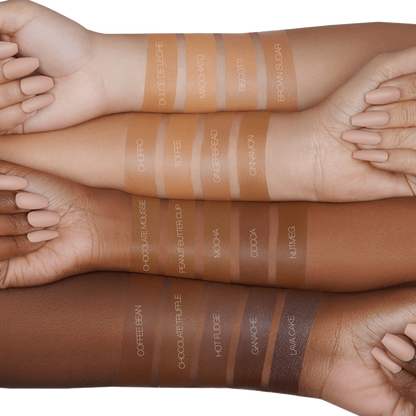 Huda Beauty #FauxFilter Luminous Matte Foundation – 550R Hot Fudge (35ml) Newage Trendz