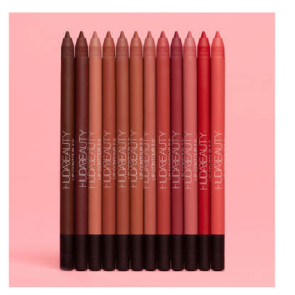 Huda Beauty Lip Contour Pencil – Video Star Bold Pink Matte Liner Newage Trendz