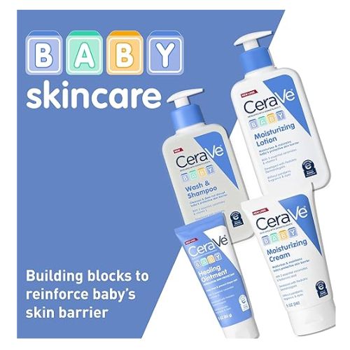 CeraVe Baby Lotion  with Ceramides, Niacinamide & Vitamin E, 16 Oz