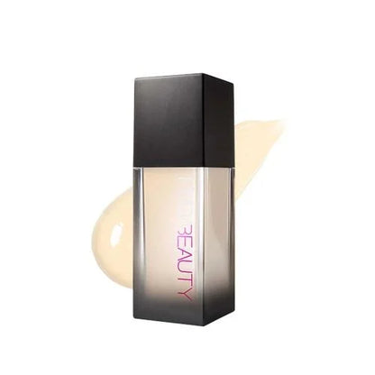 Cosmetic product with 'BEAUTY' text on a white background