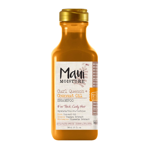 Maui Moisture Curl Quench + Coconut Oil Curl-Defining Anti-Frizz Shampoo, 13 Oz Maui