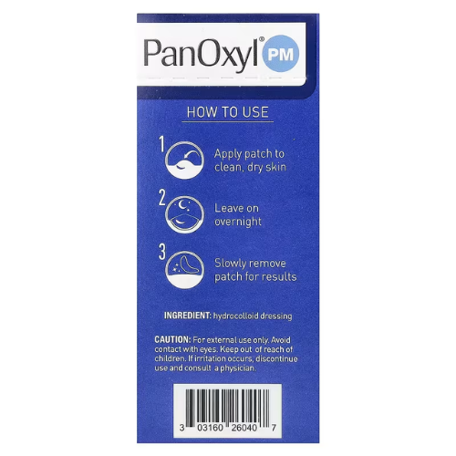 PanOxyl PM Overnight Spot Patches, 20 Patches