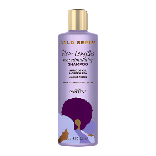 Pantene Gold Series New Lengths Root Stimulating Shampoo, 8.5 Oz Pantene