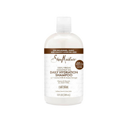 SheaMoisture daily hydration shampoo bottle on a white background