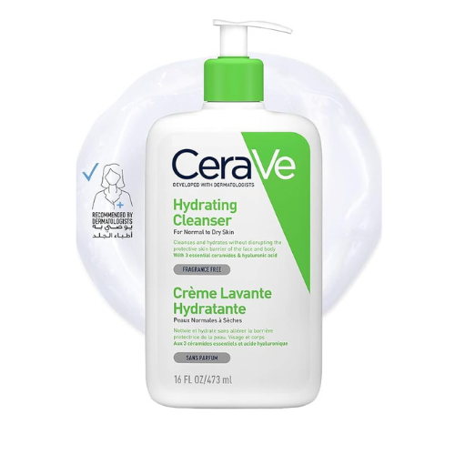 CeraVe Hydrating Cleanser – 473 ml | For Normal to Dry Skin Newage Trendz