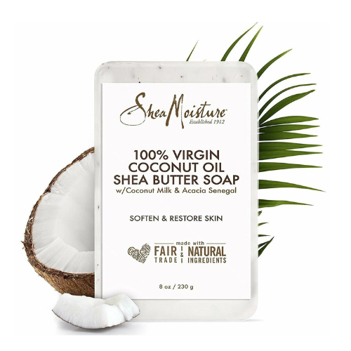 SheaMoisture Coconut 100% Natural Soap, 8oz Newage Trendz