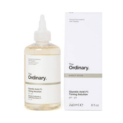 The Ordinary 7% Glycolic Acid Toning Solution – 240ml AHA Exfoliant Newage Trendz