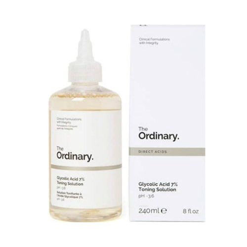 The Ordinary 7% Glycolic Acid Toning Solution – 240ml AHA Exfoliant Newage Trendz