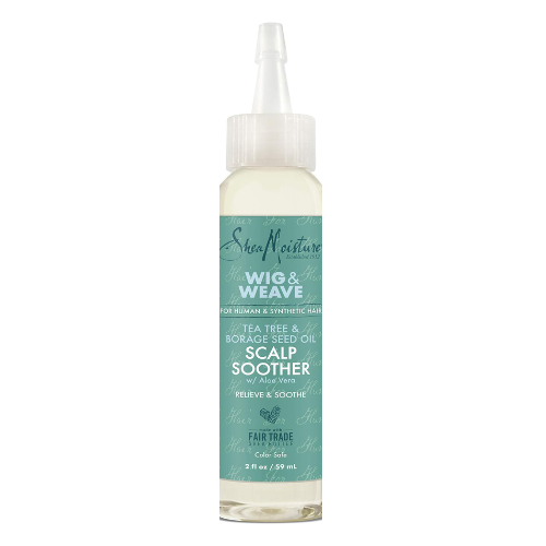 SheaMoisture Wig & Weave Scalp Soother Oil Serum – Tea Tree & Borage Seed, Paraben-Free 2oz Newage Trendz