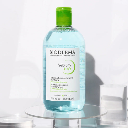 "Bioderma Sebium H2O Purifying Micellar Water 500ml" Newage Trendz