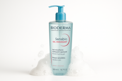 Bioderma Sensibio Micellar Foaming Gel 500ml for Sensitive Skin