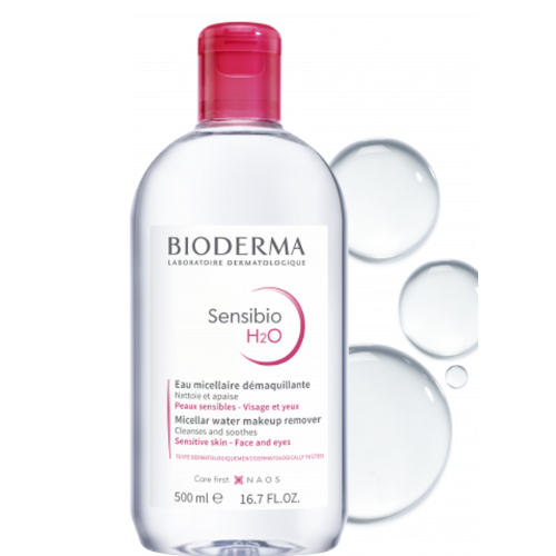 "Bioderma Sensibio H2O Micellar Water Makeup Remover 500ml" Newage Trendz