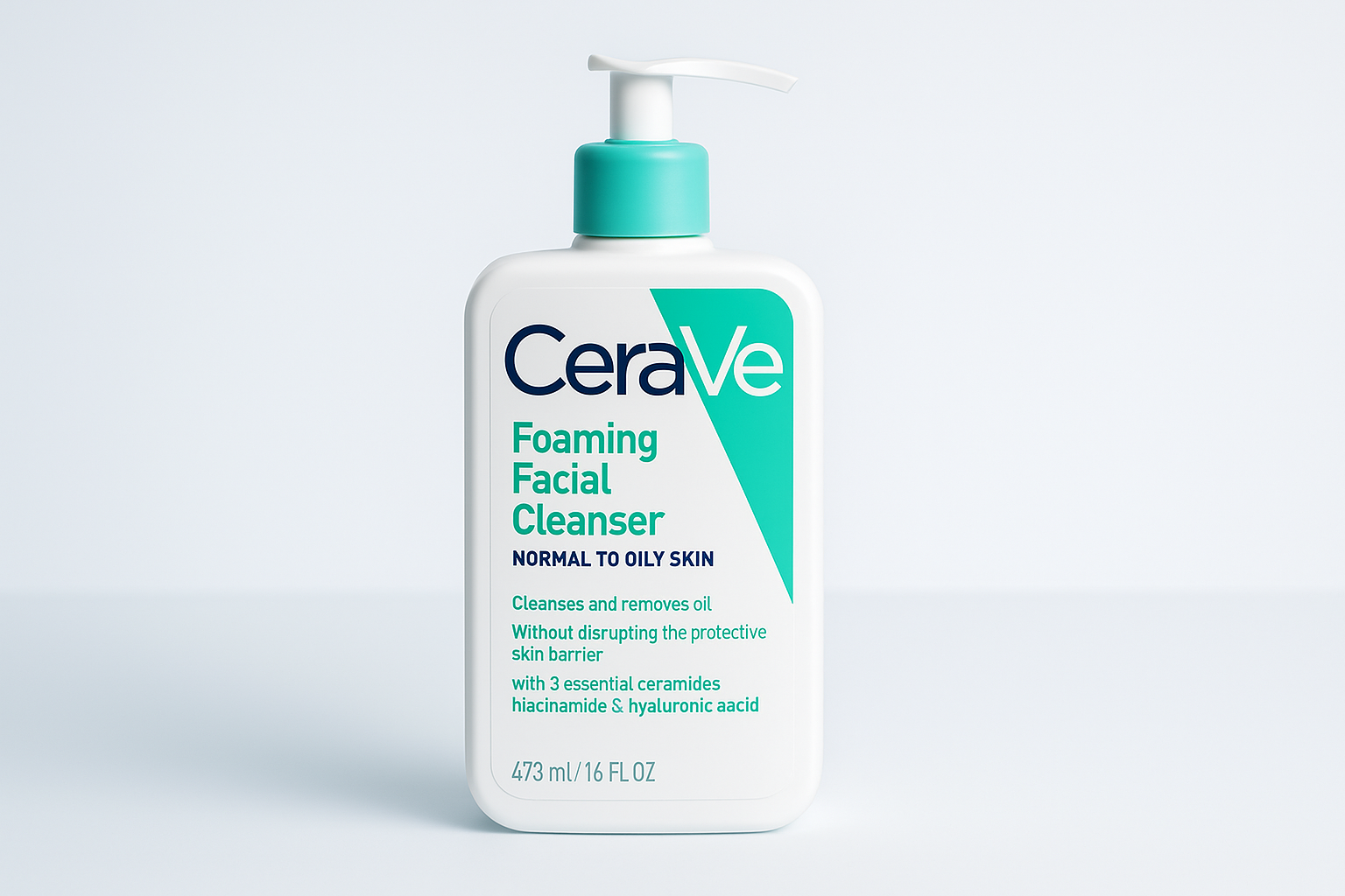 CERAVE Foaming Cleanser For Normal To Oily Skin 473ml