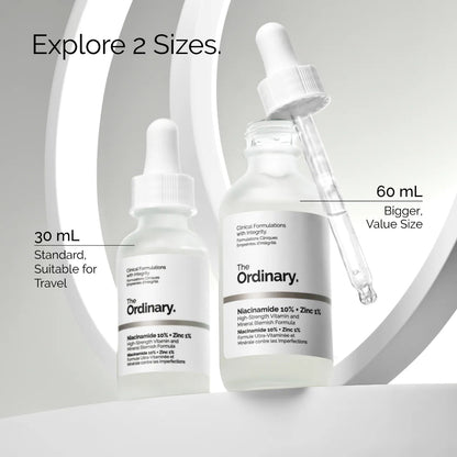 The Ordinary Niacinamide 10% + Zinc 1% 30ml Newage Trendz