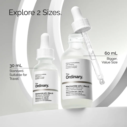 The Ordinary Niacinamide 10% + Zinc 1% 30ml Newage Trendz