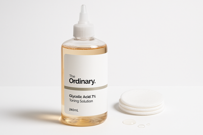 The Ordinary 7% Glycolic Acid Toning Solution – 240ml AHA Exfoliant